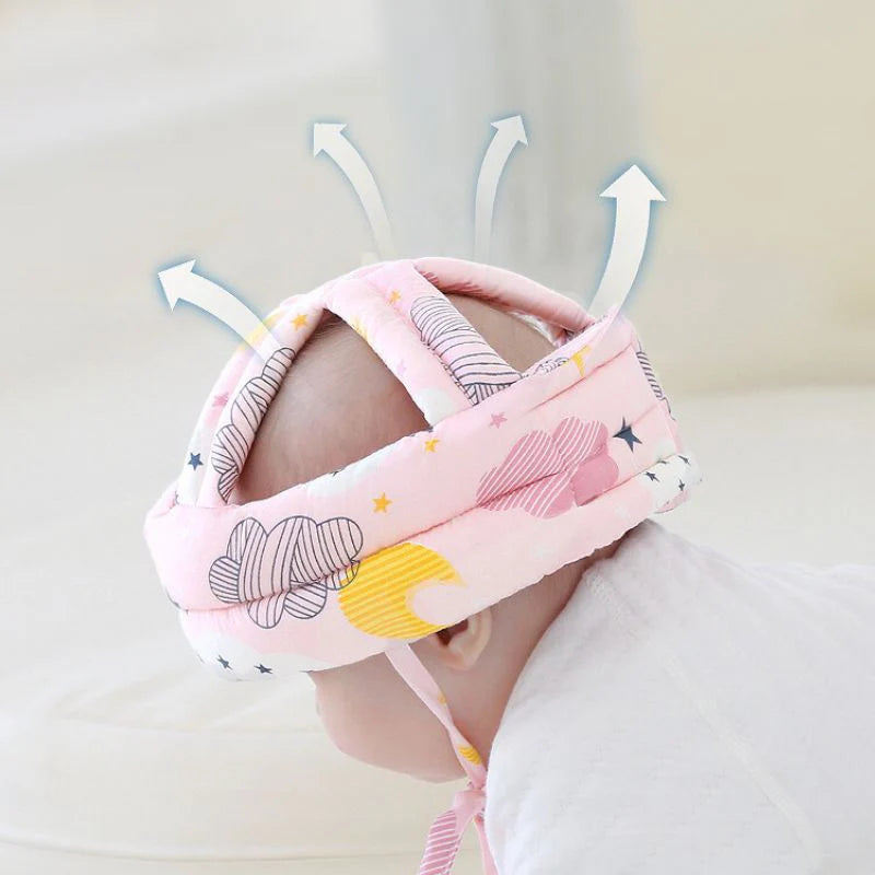 Chaque Chute Compte. Protégez Sa Tête Dès Le Premier Pas.